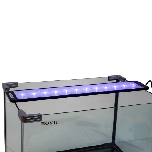Светильник LED Boyu CB-60 32Вт 60 см ультратонкий для аквариума, белый и синий свет