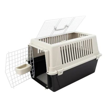 Переноска Ferplast ATLAS 30 OPEN с ковриком и поилкой для кошек и собак
