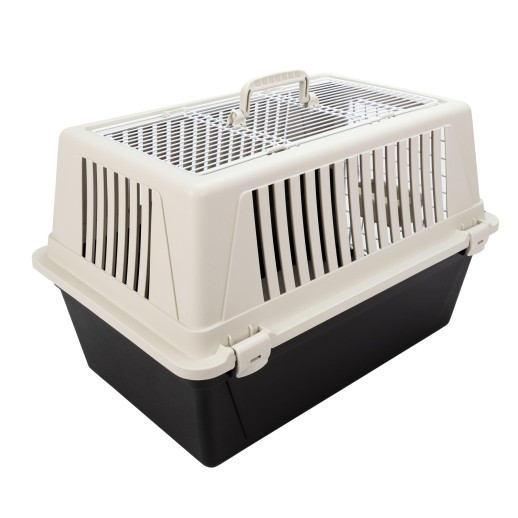 Переноска Ferplast ATLAS 30 OPEN с ковриком и поилкой для кошек и собак