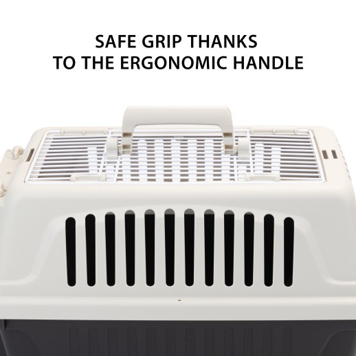 Переноска Ferplast ATLAS 30 OPEN с ковриком и поилкой для кошек и собак