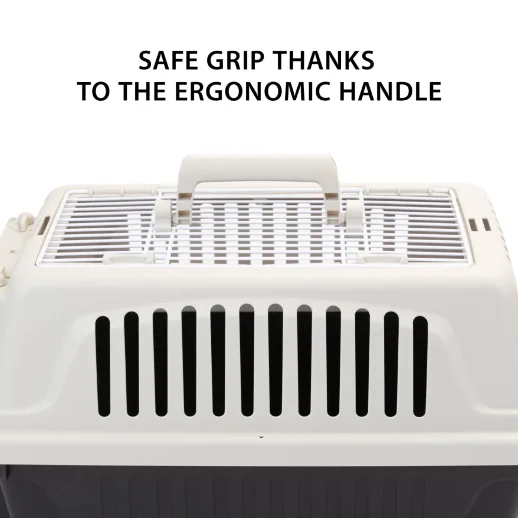 Переноска Ferplast ATLAS 30 OPEN с ковриком и поилкой для кошек и собак