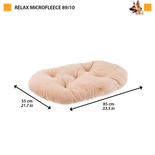 Ferplast RELAX MICROFLEECE: схема размеров подушки. Цвет на схеме демонстрационный.
