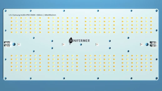 Модуль 1.9.2 Quantum board Samsung lm281b+pro 3500K + SMD 5050 660nm