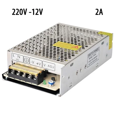 Блок питания 220V AC / 12V DC 2A.