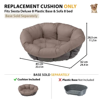 Запасная подушка для лежака Ferplast SOFA 8 вариант 1 Серый