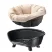 Софа Ferplast THRONE 4 черная лежак + запасная подушка