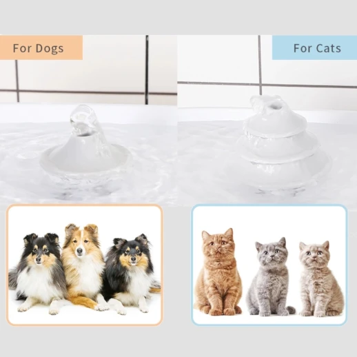 Автопоилка фонтан Petwant W1 2,7 литра для кошек и собак