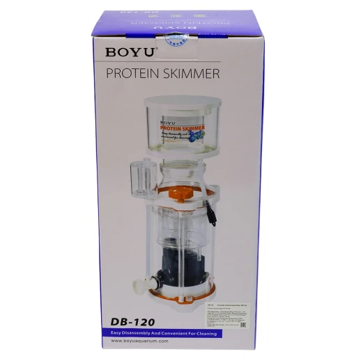 Скиммер протеиновый Boyu DB-120 25W 800 л/ч для морского аквариума до 300 л