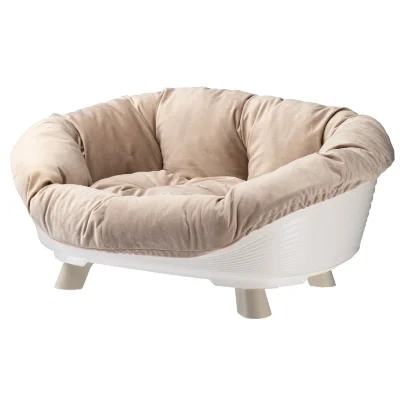 Софа Ferplast THRONE 6 белая лежак + запасная подушка