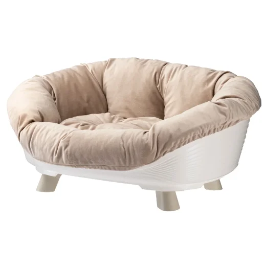 Софа Ferplast THRONE 6 белая лежак + запасная подушка