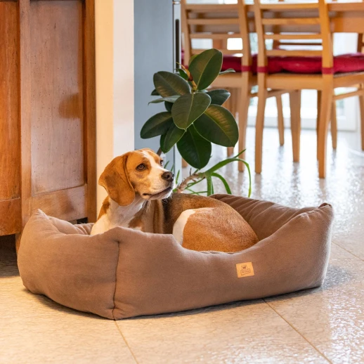 Софа Ferplast COCCOLO 80 Microfleece темно-зеленая