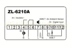 Терморегулятор LILYTECH ZL-6210A (7А)