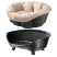 Софа Ferplast THRONE 6 черная лежак + запасная подушка