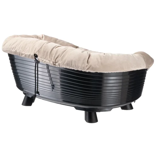 Софа Ferplast THRONE 6 черная лежак + запасная подушка