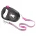 Рулетка Ferplast FLIPPY ONE Reflex S фуксия шнур 4,5м 12 кг