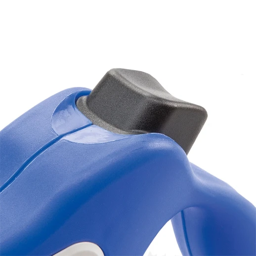 Рулетка Ferplast AMIGO MINI шнур со сменной крышкой корпуса сине-белая