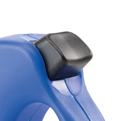 Рулетка Ferplast AMIGO MINI шнур со сменной крышкой корпуса сине-белая