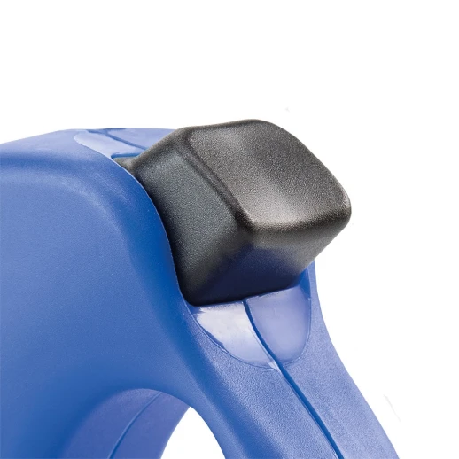 Рулетка Ferplast AMIGO MINI шнур со сменной крышкой корпуса сине-белая