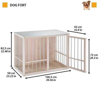 Деревянная клетка для собак Ferplast DOG FORT