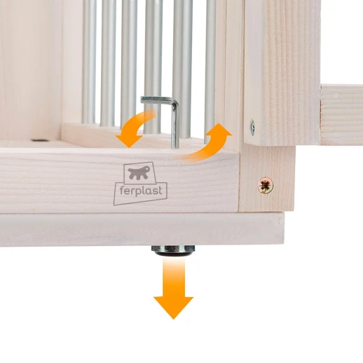 Деревянная клетка для собак Ferplast DOG FORT