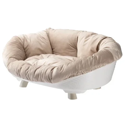 Софа Ferplast THRONE 8 белая лежак + запасная подушка