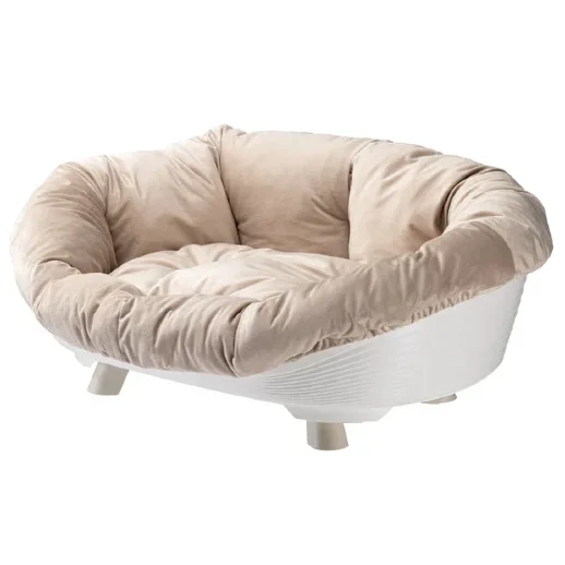 Софа Ferplast THRONE 8 белая лежак + запасная подушка