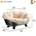 Софа Ferplast THRONE 8 белая лежак + запасная подушка