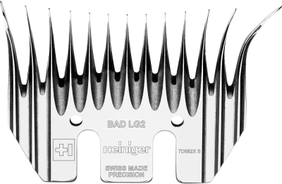Нижний нож Heiniger BAD LG2 для стрижки грубошерстных овец 95 мм