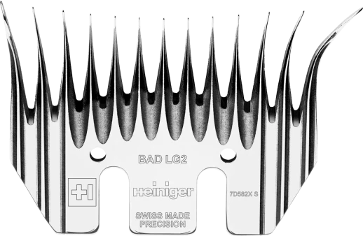 Нижний нож Heiniger BAD LG2 для стрижки грубошерстных овец 95 мм