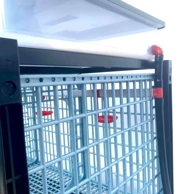 Клетка для бройлеров Cimuka Comfortplast 3 секции 2 яруса пластиковая