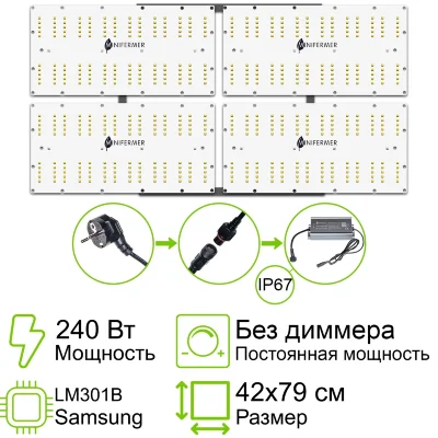 Комплект Quantum board 301B 240 Вт (4х60)