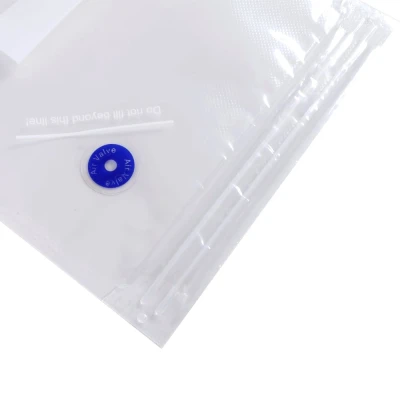 Многоразовые пакеты с клапаном для вакуумных машин. 27 см х 35 см (50шт).