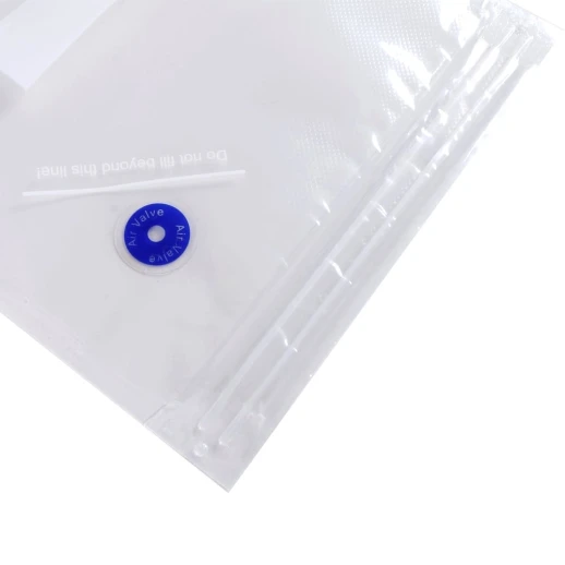 Многоразовые пакеты с клапаном для вакуумных машин. 27 см х 35 см (50шт).