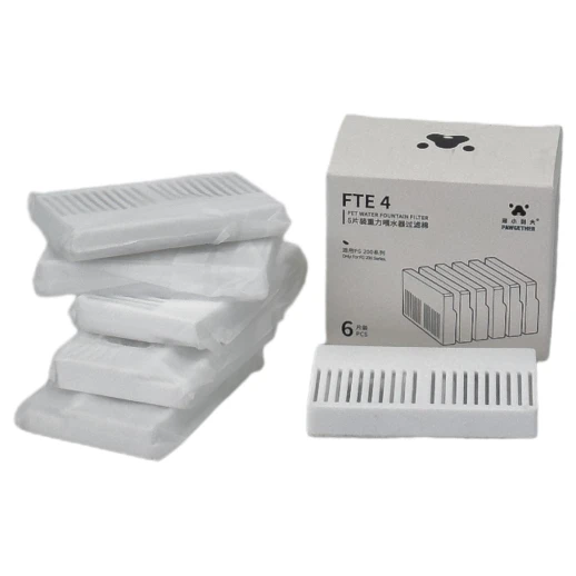 Фильтры картриджи FTE 4 для поилки Pawgether FG200, 6 шт.
