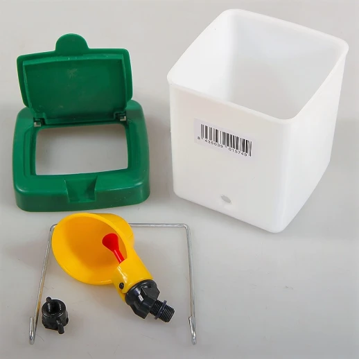 Поилка чашечная Gaun с бачком 0,5 л для птиц