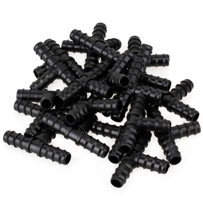 Тройник разветвитель для садовых шлангов на 10 мм