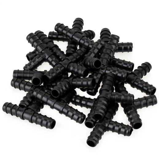 Тройник разветвитель для садовых шлангов на 10 мм