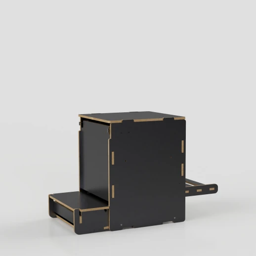 Гнездо для кур-несушек МирПтиц EggBOX 2D двустороннее с яйцесборником с наклонной крышей