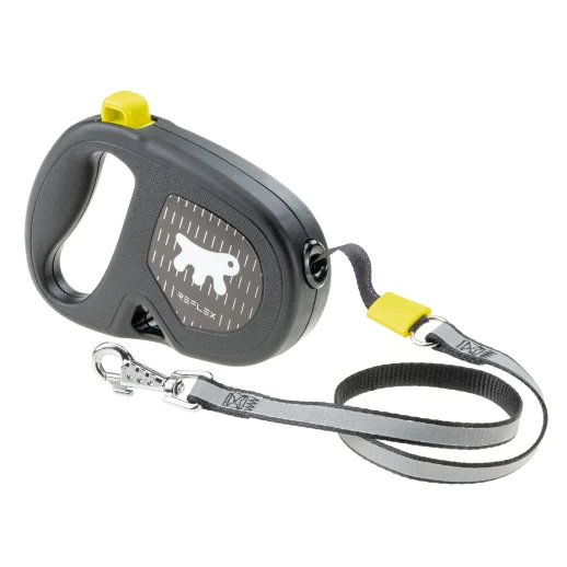 Рулетка Ferplast FLIPPY ONE Reflex S жёлтая лента 4м 15 кг