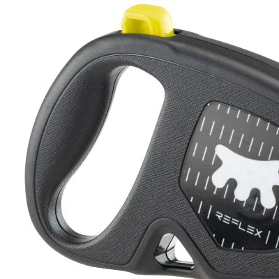 Рулетка Ferplast FLIPPY ONE Reflex S жёлтая лента 4м 15 кг