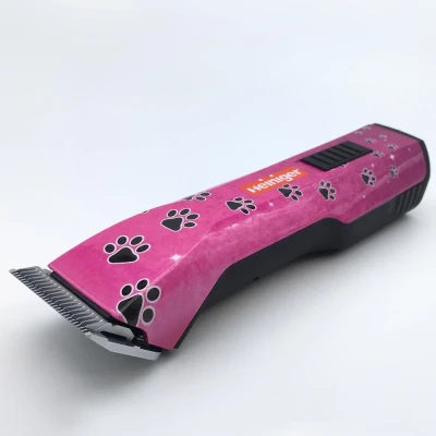 Машинка Heiniger Saphir Pink для стрижки собак с 2-я аккумуляторами