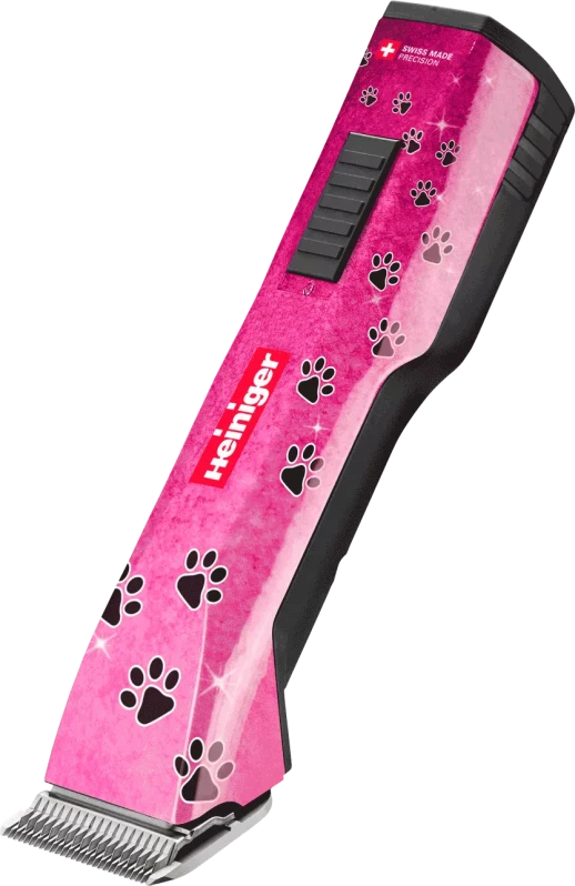 Машинка Heiniger Saphir Pink для стрижки собак с 2-я аккумуляторами