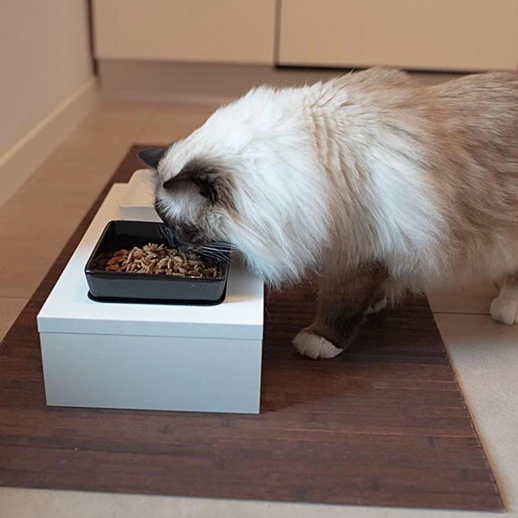 Деревянная подставка Ferplast MAKI 01 с керамическими мисками