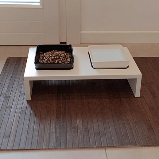 Деревянная подставка Ferplast MAKI 01 с керамическими мисками