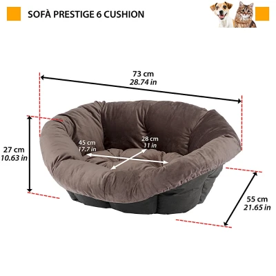 Запасная подушка для лежака Ferplast SOFA PRESTIGE 6 серая