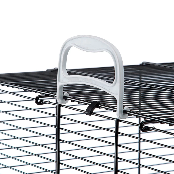 Клетка Ferplast PLANETA NERA GABBIA для мелких птиц с подставкой