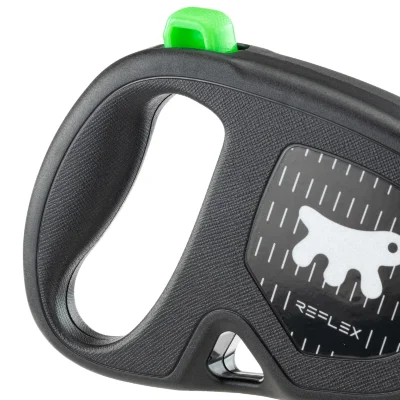 Рулетка Ferplast FLIPPY ONE Reflex М зелёная шнур 5м 20 кг
