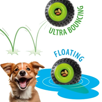 Игрушка мяч-диспенсер Ferplast CHEWA BOING Medium плавающий