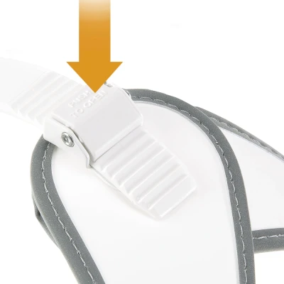 Шлейка Ferplast AGILA 9 с микрорегулировкой белая