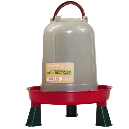Поилка вакуумная Gaun ECO Recycled 3 литра с ручкой на ножках